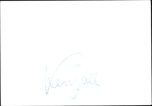 Autogramm Sänger und Moderator Karl Dall