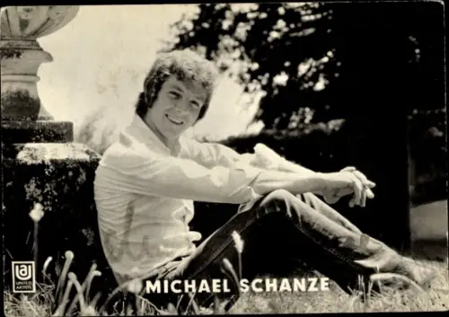 Foto Sänger Michael Schanze, Portrait, Autogramm