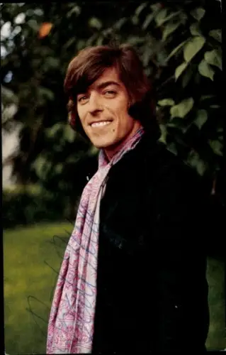 Autogrammkarte Sänger Bata Illic, Portrait, Autogramm