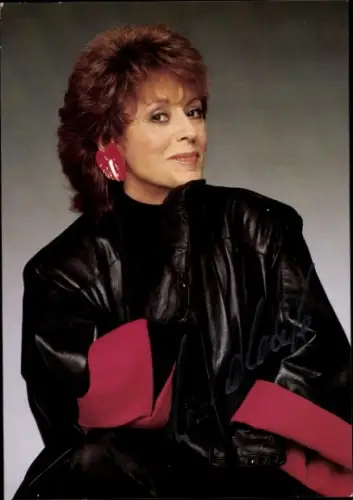 Ak Schauspielerin und Sängerin Caterina Valente, Portrait, Autogramm