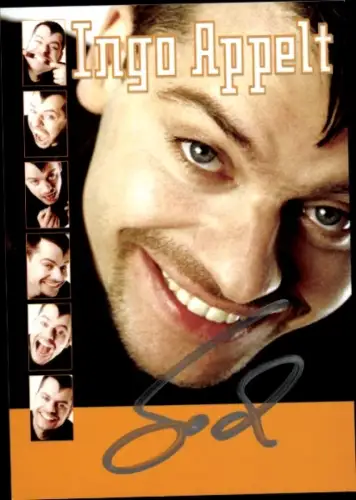 Ak Comedian Ingo Appelt, Portraits, Autogramm