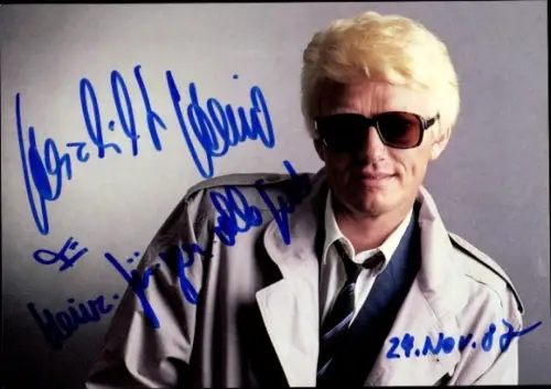 Ak Sänger Heino, Portrait, Autogramm