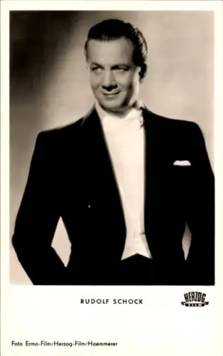 Ak Schauspieler Rudolf Schock, Portrait