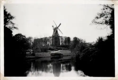 Foto Windmühle, Fluss