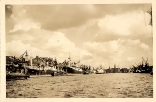 Foto Hansestadt Bremen, Hafen, Dampfer