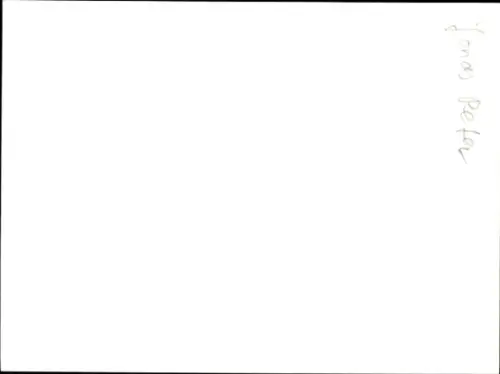 Foto Moderator Jonas Peter, Portrait, Autogramm