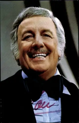 Ak Sänger Lou van Burg, Portrait, Autogramm