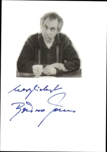 Foto Moderator Bruno Jonas, Portrait, Autogramm