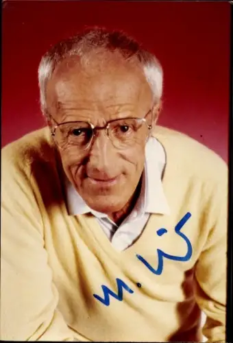 Foto Moderator  Dr. Manfred Köhnlechner, Portrait, Autogramm