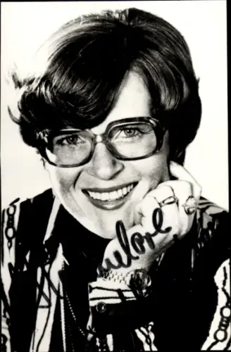 Foto Schauspielerin Hannelore Seidler Kern, Portrait, Autogramm