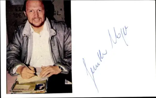 Autogrammkarte Zoologe Gunther Nogge, Direktor des Kölner Zoos, Autogramm