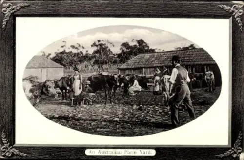 Präge Passepartout PC Australian Farm Yard