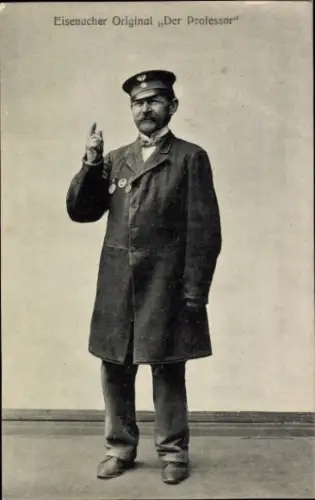 Ak Lutherstadt Eisenach in Thüringen, Eisenacher Original Der Professor