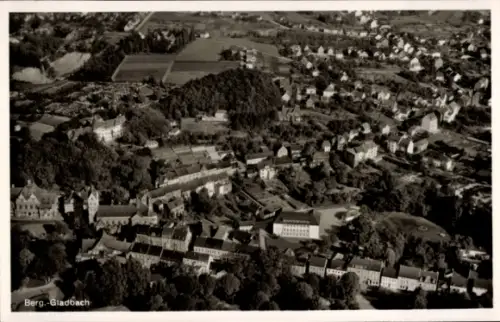 Ak Bergisch Gladbach Nordrhein Westfalen, Fliegeraufnahme