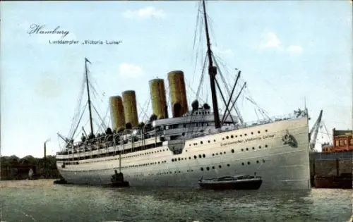 Ak Hamburg, HAPAG Lustdampfer Victoria Luise