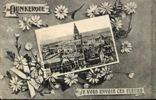 Passepartout Ak Dunkerque Dünkirchen Nord, Panorama