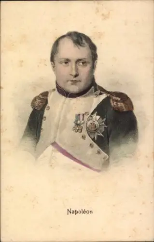Ak Napoléon, Portrait
