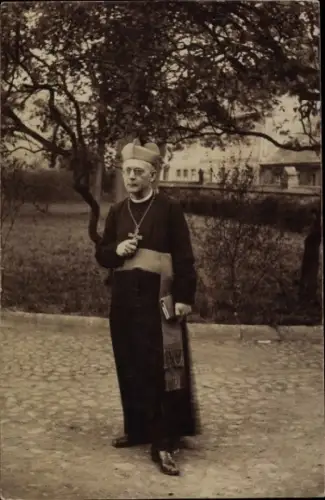 Foto Ak Fürstbischof Adolf Bertram, Portrait