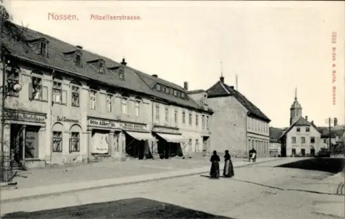 Ak Nossen in Sachsen, Altzellaerstrasse