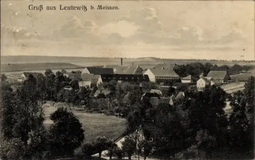 Ak Leutewitz Planitz Deila in Sachsen, Gesamtansicht