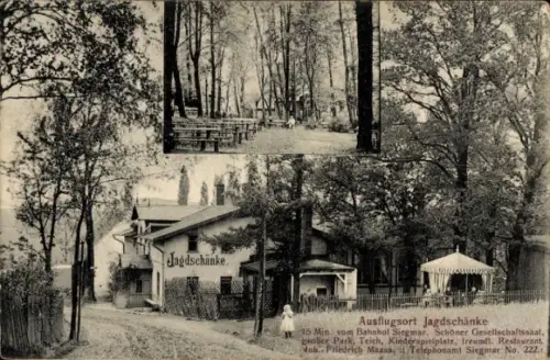 Ak Siegmar Chemnitz in Sachsen, Jagdschänke