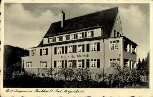 Ak Bad Mergentheim in Tauberfranken, Diät-Kurpension Haus Burkhardt