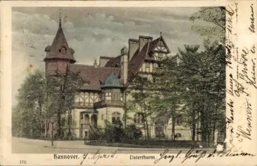 Ak Hannover in Niedersachsen, Lister Turm
