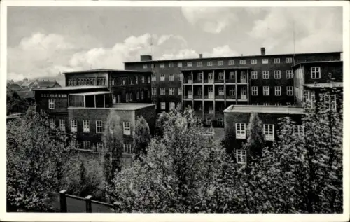 Ak Meiderich Duisburg im Ruhrgebiet, Evangelisches Kaiser Wilhelm Krankenhaus