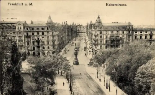 Ak Frankfurt am Main, Kaiserstraße