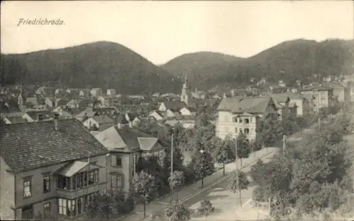 Ak Friedrichroda im Thüringer Wald, Panorama