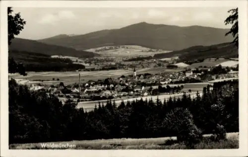 Ak Waldmünchen im Oberpfälzer Wald Bayern, Panorama