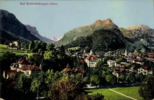 Ak Bad Reichenhall in Oberbayern, Gesamtansicht
