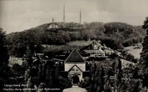 Ak Langenberg Velbert im Rheinland, Hordtberg, Rhein und Ruhrsender