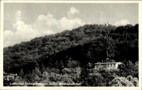 Ak Sondershausen im Kyffhäuserkreis Thüringen, Waldschlösschen