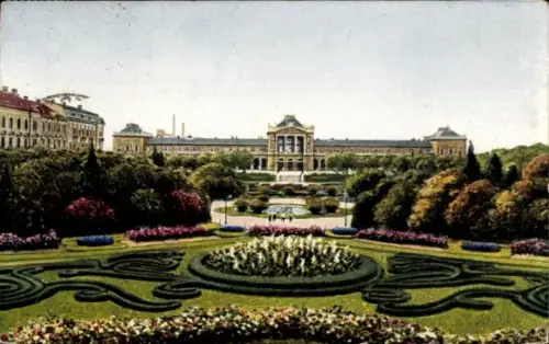 Ak Zagreb Kroatien, Drzavni kolodvor