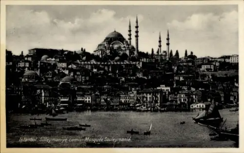 Ak Konstantinopel Istanbul Türkei, Mosquee Souleymanie
