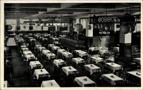 Ak Leipzig in Sachsen, Großgaststätte Naumann Bräu, L. Cremer, Neumarkt 21