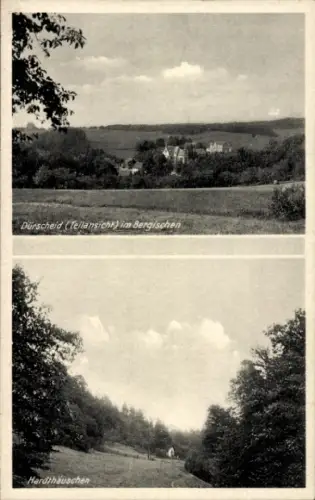 Ak Dürscheid Kürten in Nordrhein Westfalen, Gesamtansicht, Hardthäuschen