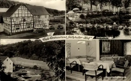 Ak Broich Kürten im Rheinisch Bergischen Kreis, Café Restaurant Sülztaler-Hof, Gesellschaftsraum