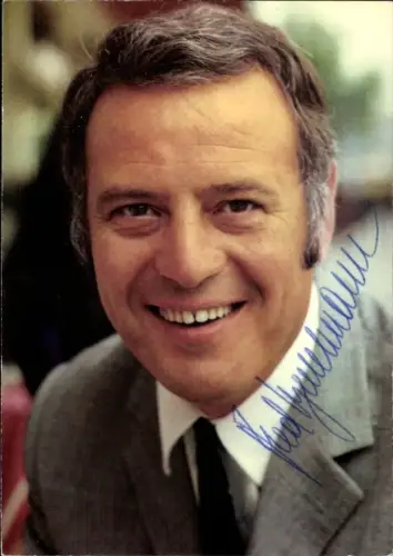 Foto Ak Fred Bertelmann, Autogramm