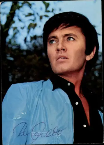 Ak Sänger Rex Gildo, Portrait