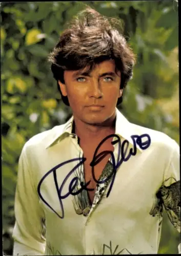 Autogrammkarte Sänger Rex Gildo, Portrait, Autogramm