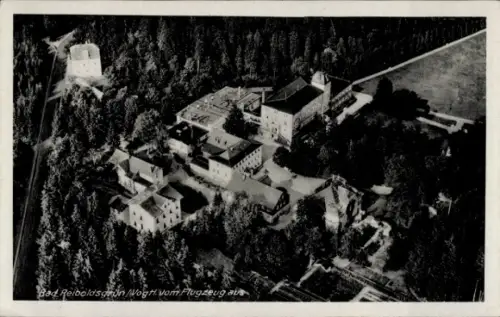 Ak Bad Reiboldsgrün Auerbach im Vogtland, Luftbild
