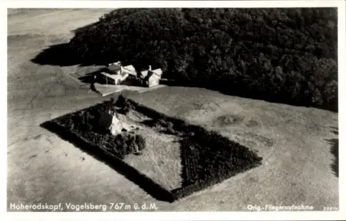 Ak Breungeshain Schotten in Hessen, Hoherodskopf, Fliegeraufnahme