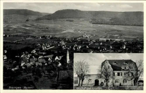 Ak Erzingen im Klettgau Baden,  Gasthof zum Hirschen