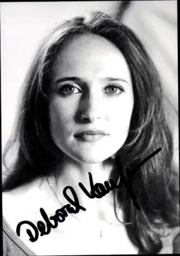 Foto Schauspielerin Deborah Kaufmann, Portrait, Autogramm
