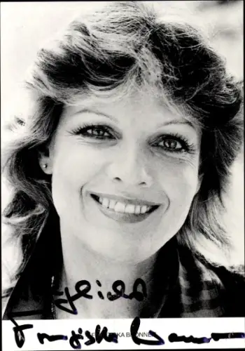 Ak Schauspielerin Franziska Bronnen, Portrait, Autogramm