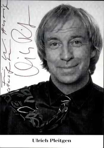 Ak Schauspieler Ulrich Pleitgen, Portrait, Autogramm