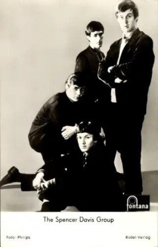 Ak The Spencer Davis Group, Musikgruppe, Portrait, Fontana