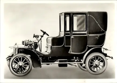 Ak Automobil Adler 8/15 PS Droschke, Baujahr 1909